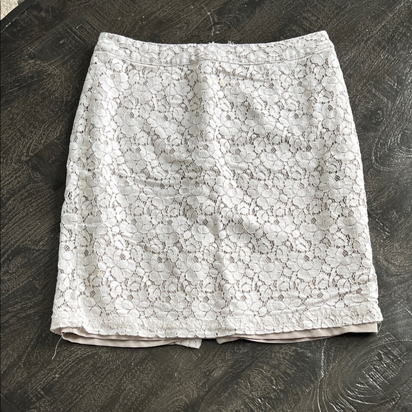 Apt. 9 Dresses & Skirts - Apt. 9 Lace Pencil Skirt - Cream